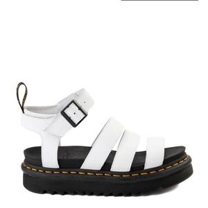 dr martens white sandal